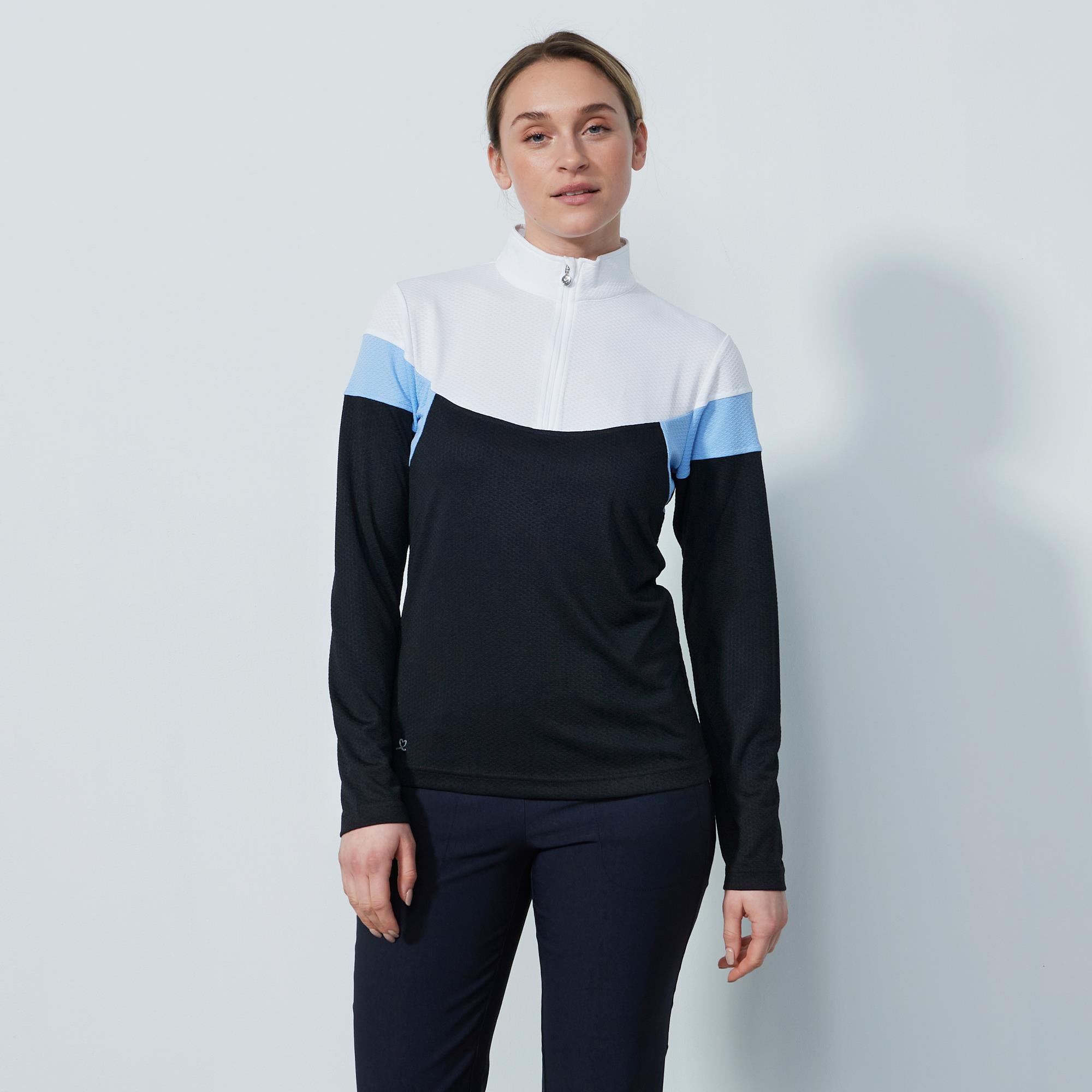 Daily Sports Regina Ladies Light Golf Mid Layer Black